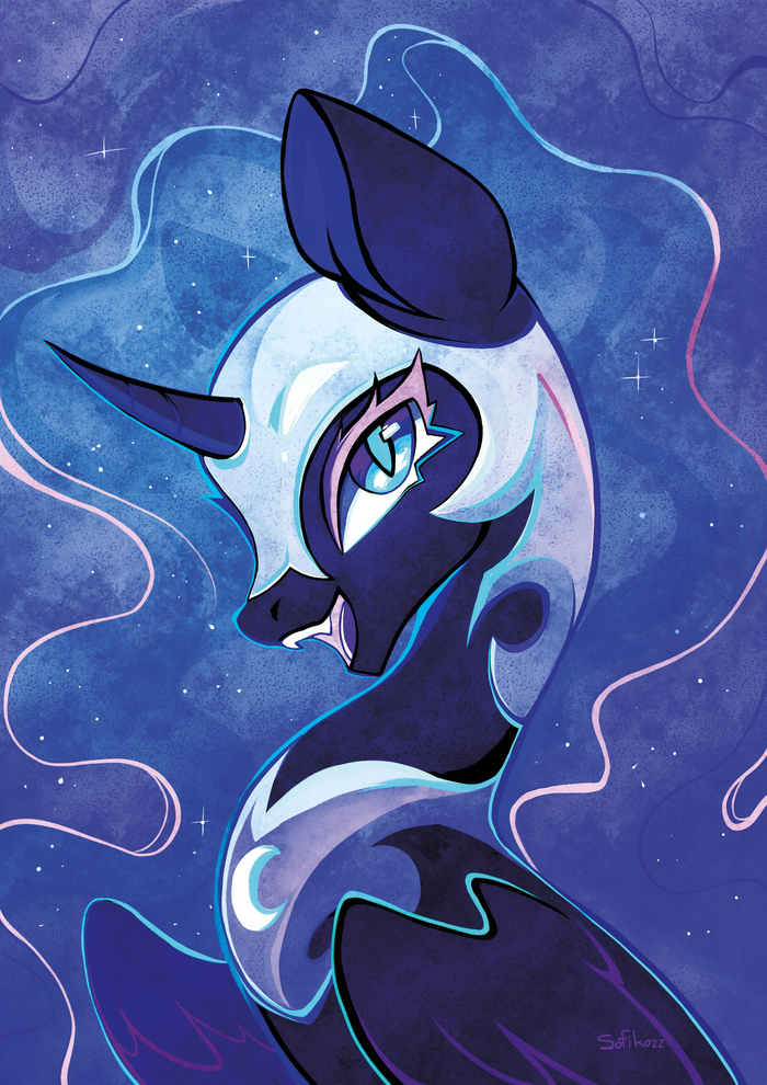   My Little Pony, Nightmare Moon, Princess Luna, Twitter ()