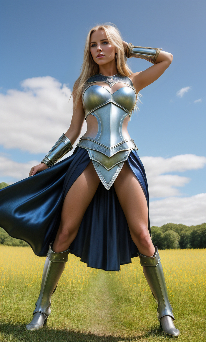 В синих тонах