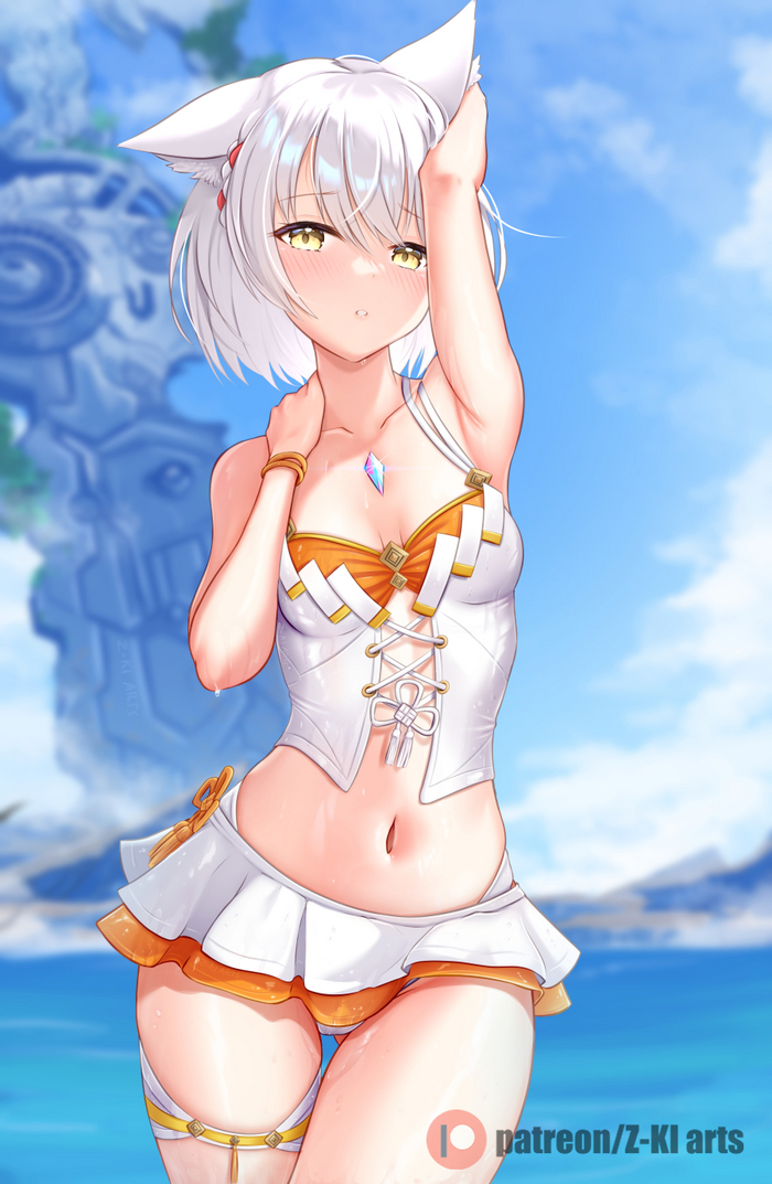 Mio Anime Art, , Game Art, Nintendo Switch, Xenoblade, Mio, , 