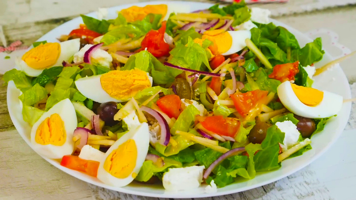 салат из консервы