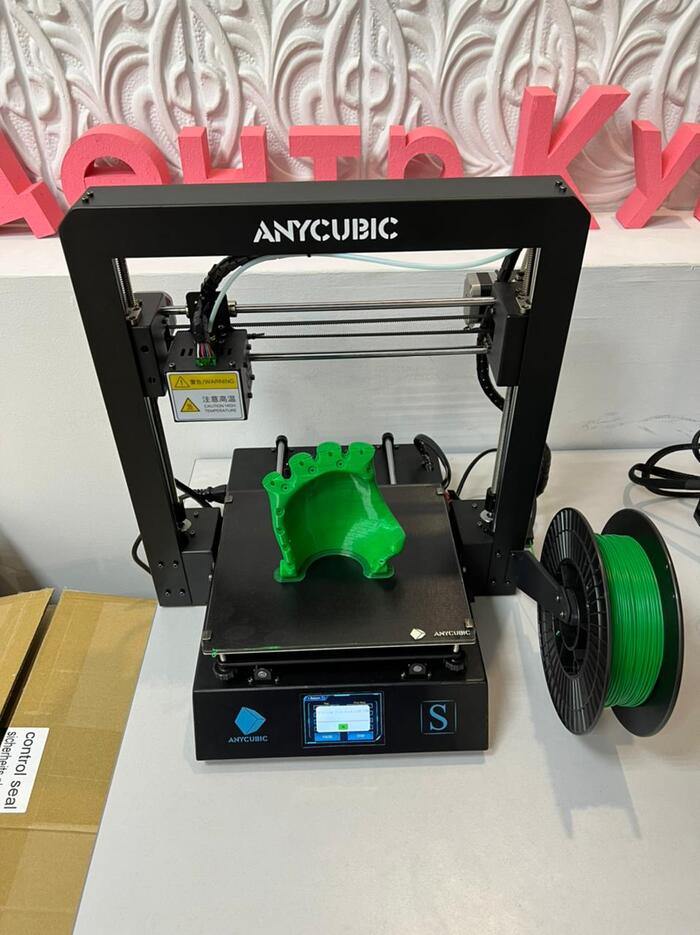 3D-принтер от "Anycubic" стал третьим в парке оборудования.