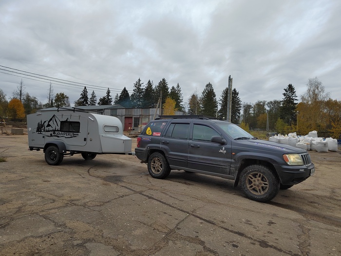 Самый аэродинамичный прицеп, с которым я ездил