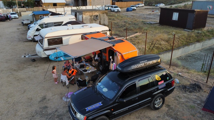 Наш лагерь. Весьма компактно