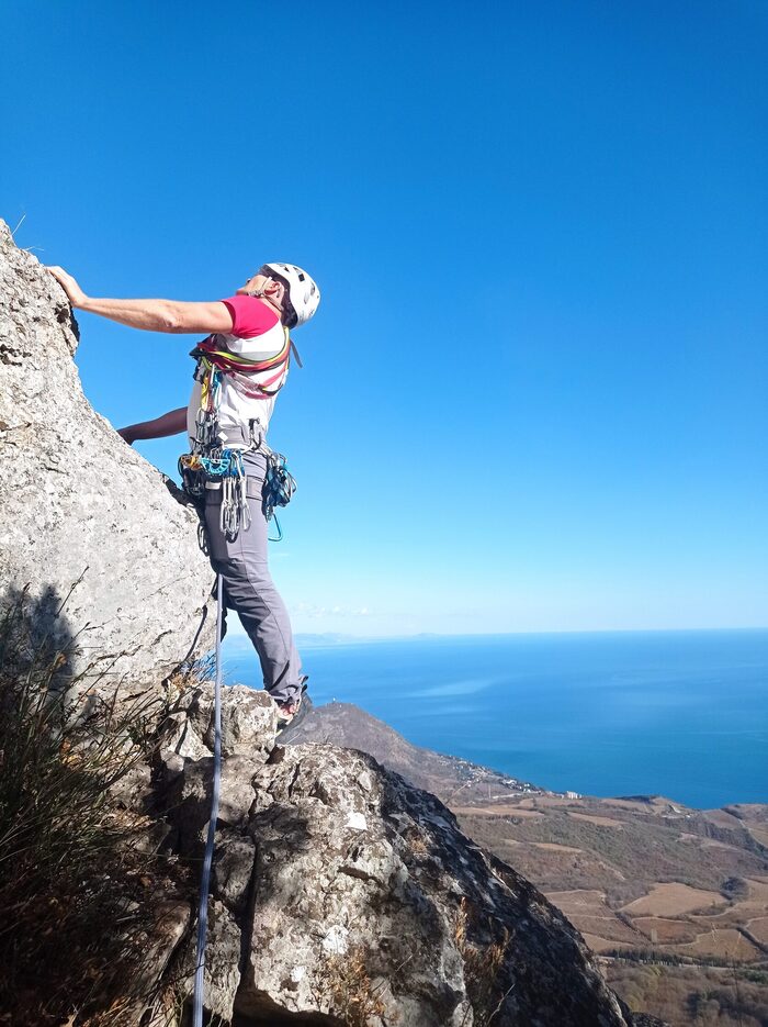 Начало движения от R4 при правом варианте по гребню