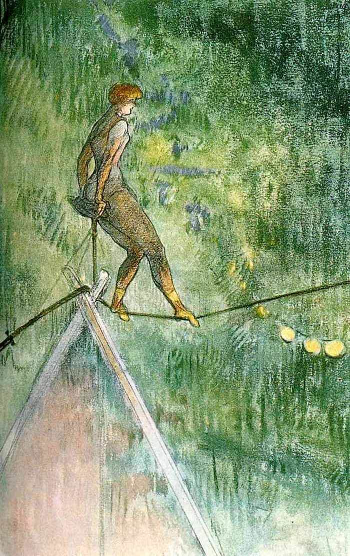 «Канатная плясунья», 1899