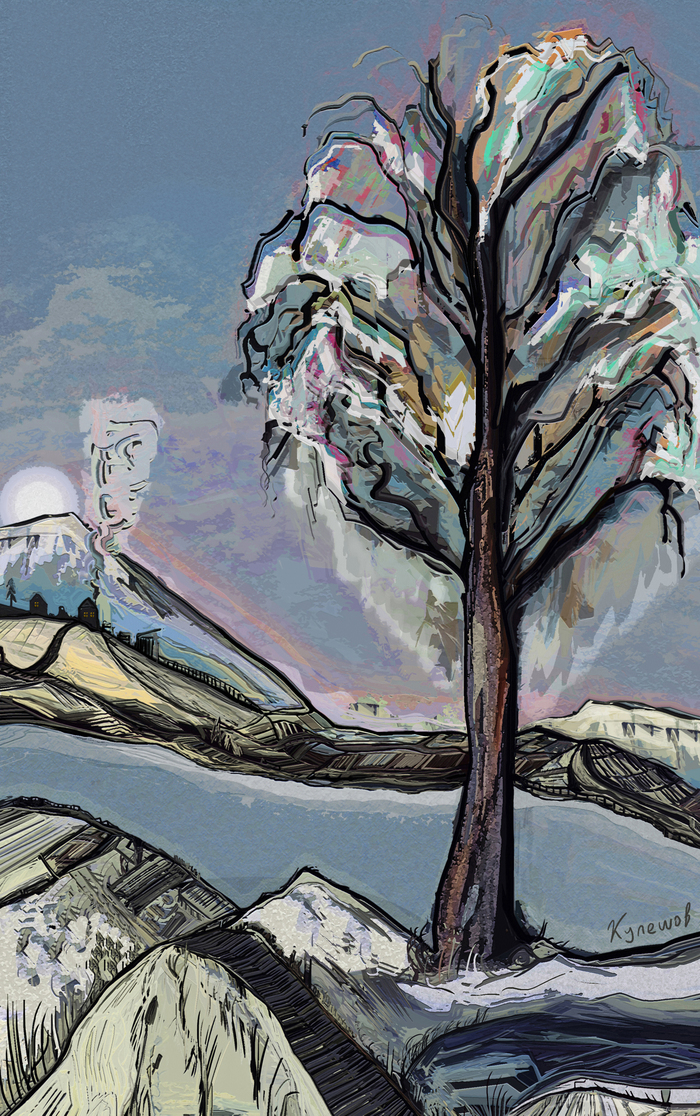 Картина "Долгий путь домой"