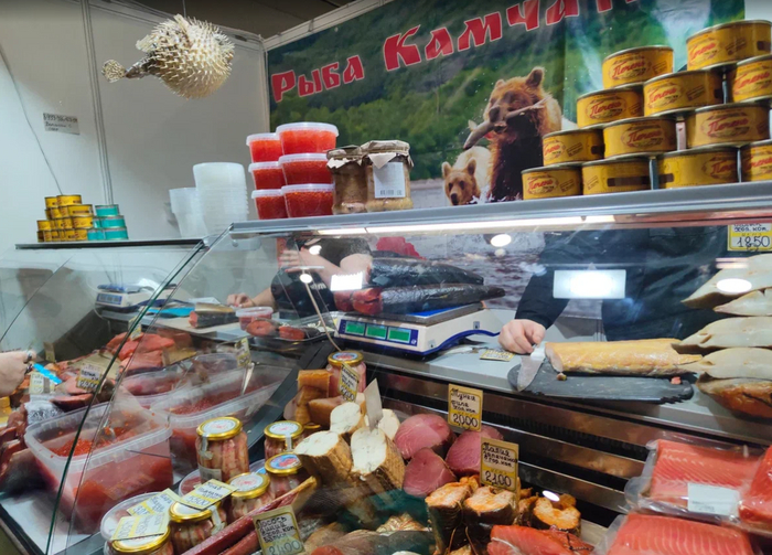 Площадок с рыбой и икрой много, из разных мест, производители разные, приготовление