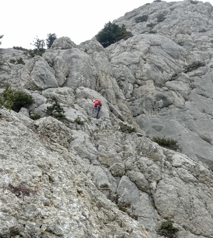 Вид на станцию R3 со станции R2