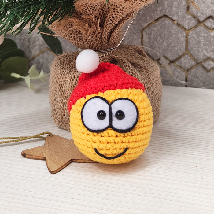 Смайл ICQ, Колобок, Колобки, Смайл, Игрушки, Рукоделие без процесса, Ручная работа, Своими руками, Подарки, Брелок, Сувениры, Длиннопост