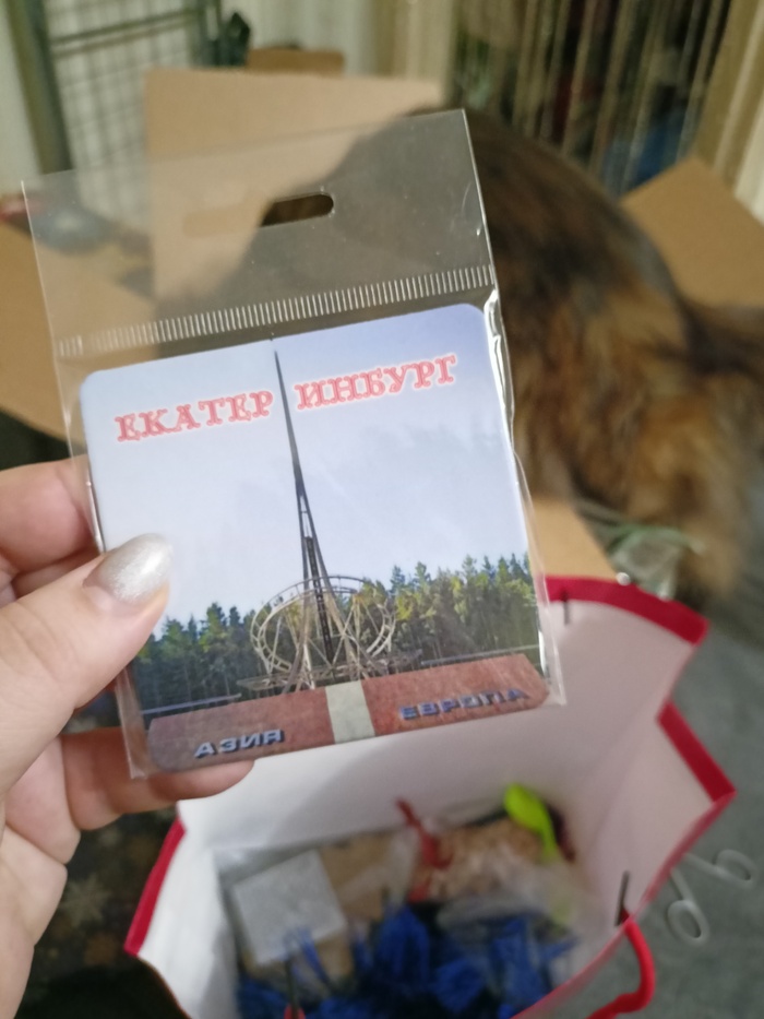 Магнитик с городом (куда же без него)