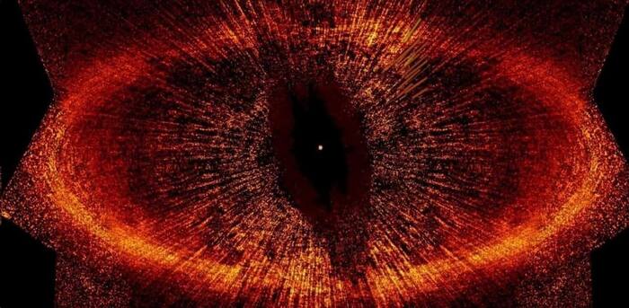 Око Саурона?  Нет, это снимок звезды Фомальгаут, сделанный обсерваторией ALMA в 2019 году Звезды, Обсерватория, Солнце, Комета, Астероид, Галактика, Астрономия, Вселенная, Астрофото, Астрофизика, Космос, Око Саурона