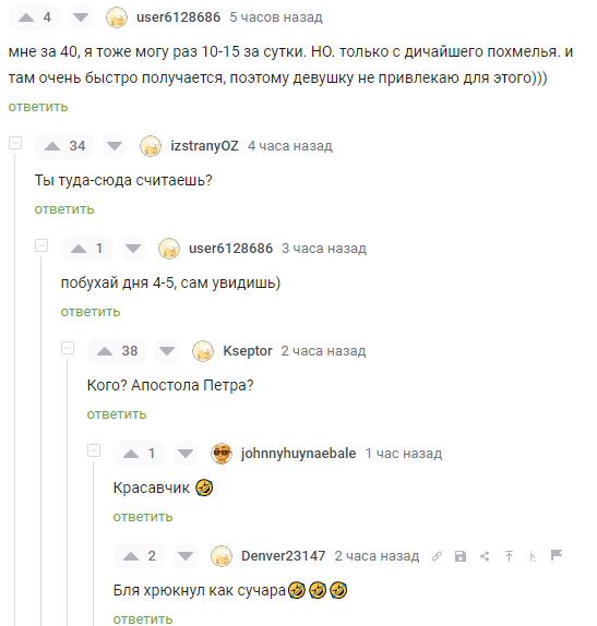 Комментарии к посту "Рецепт от похмелья" | Пикабу