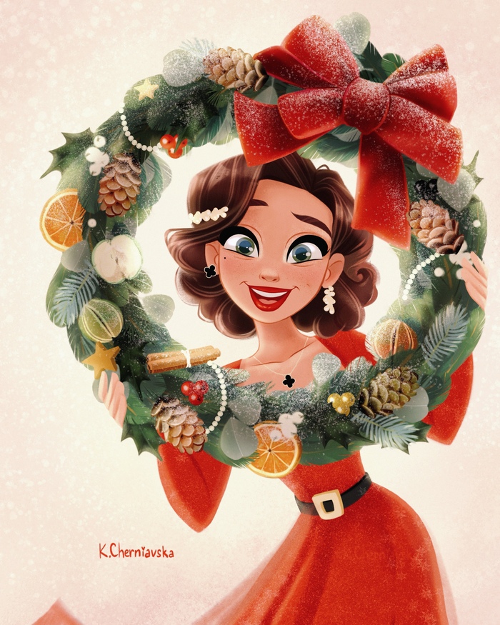 Вдохновение - новая знакомая в этом месяце.