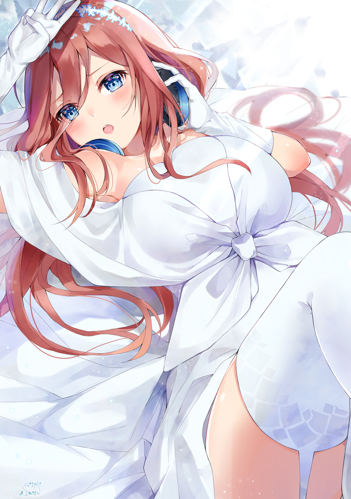  , Anime Art, Nakano Miku, Nino Nakano, Nakano Itsuki, Ichika Nakano, Nakano Yotsuba, Gotoubun No Hanayome,  , 