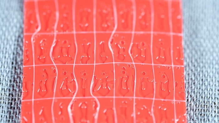 БА150А на красном защитном лайнере