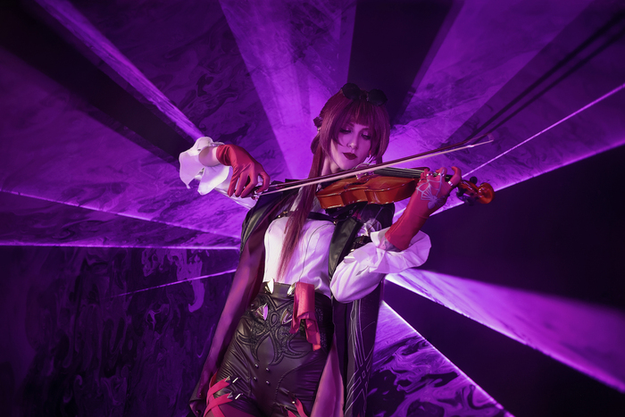 Мой косплей на Кафку из игры Honkai: Star Rail