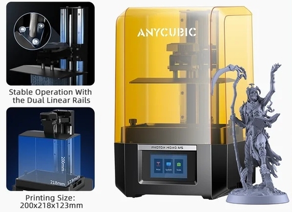 Топ 10 интересных 3D принтеров, печатающих фотополимерной смолой 3D печать, 3D принтер, AliExpress, Электроника, Товары, Китайские товары, Anycubic, Видео, Длиннопост