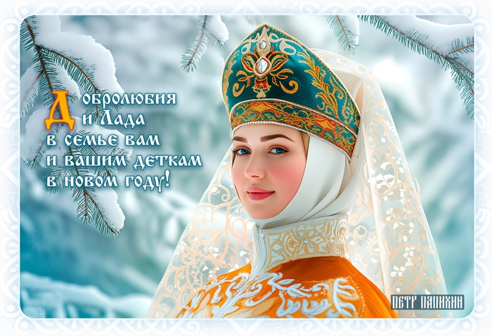 Пожелания от внучки Зимнего Деда