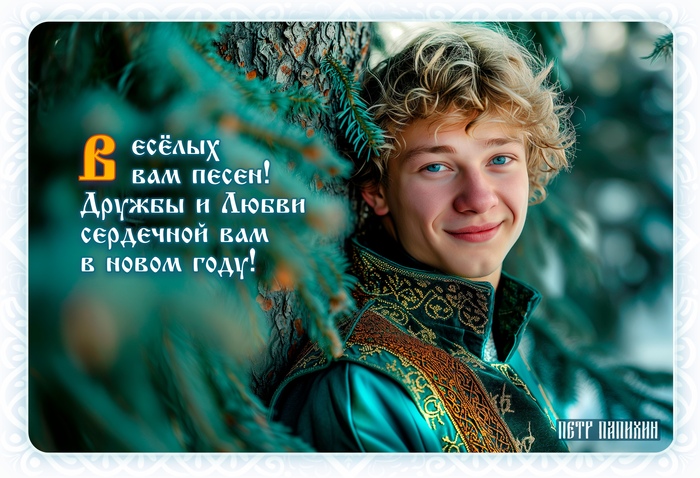 Пожелания от внучка Коляды