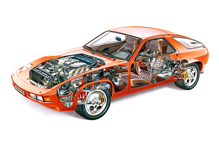 - Porsche 928