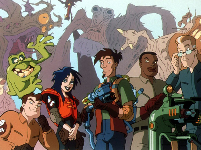 Идею, что Охотники должны передать эстафету новому поколению, воплотили в 1997 году в мультсериале «Экстремальные охотники за привидениями». Сериал, правда, быстро закрылся