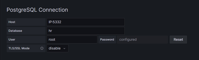после ввода данных нажмите Save & test