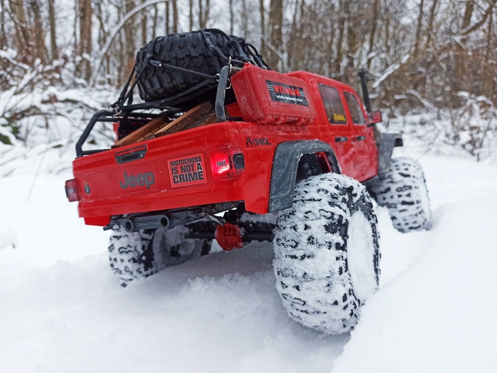 JEEP Rubicon Winter Trophy 4WD Edition Axial SCXIII 4x4 life photo  , , , , , , 