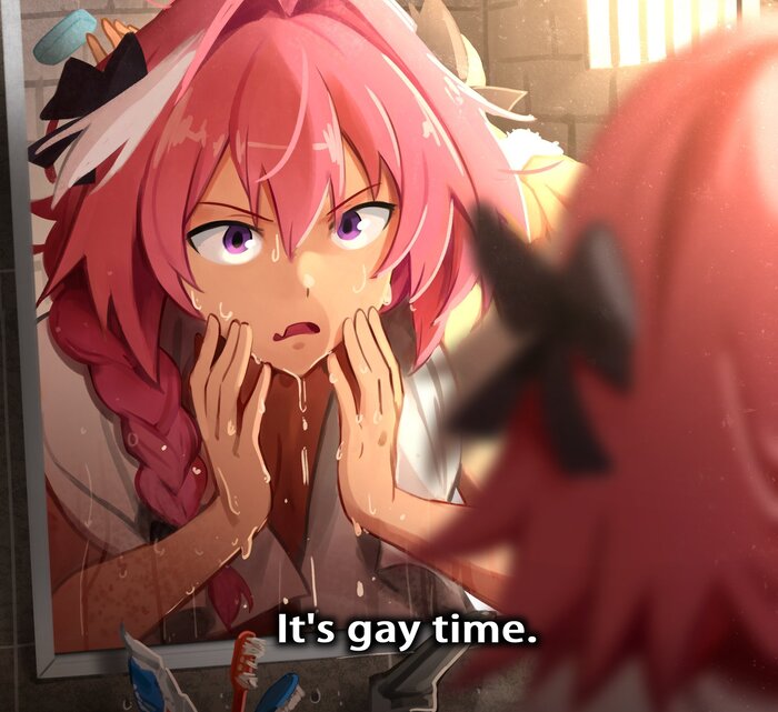 -   Khyleri, , Anime Art, Its a trap!, Astolfo, Twitter (), Fate, Fate Apocrypha