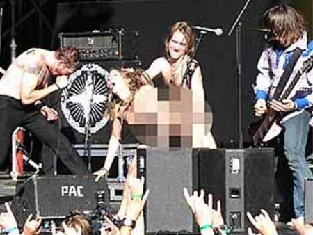 Rock Concert Nudity