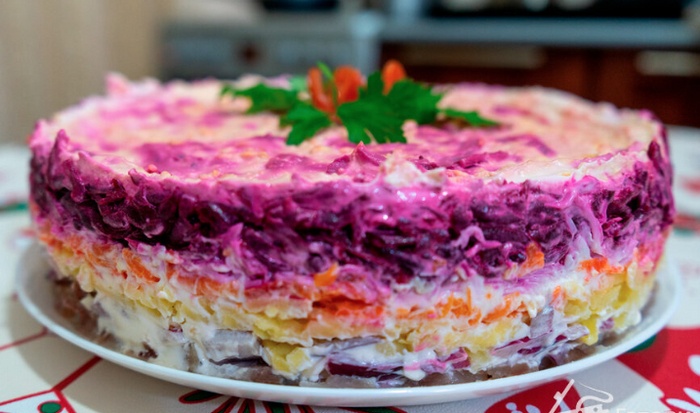 Почти идеальная "Сельдь под шубой"