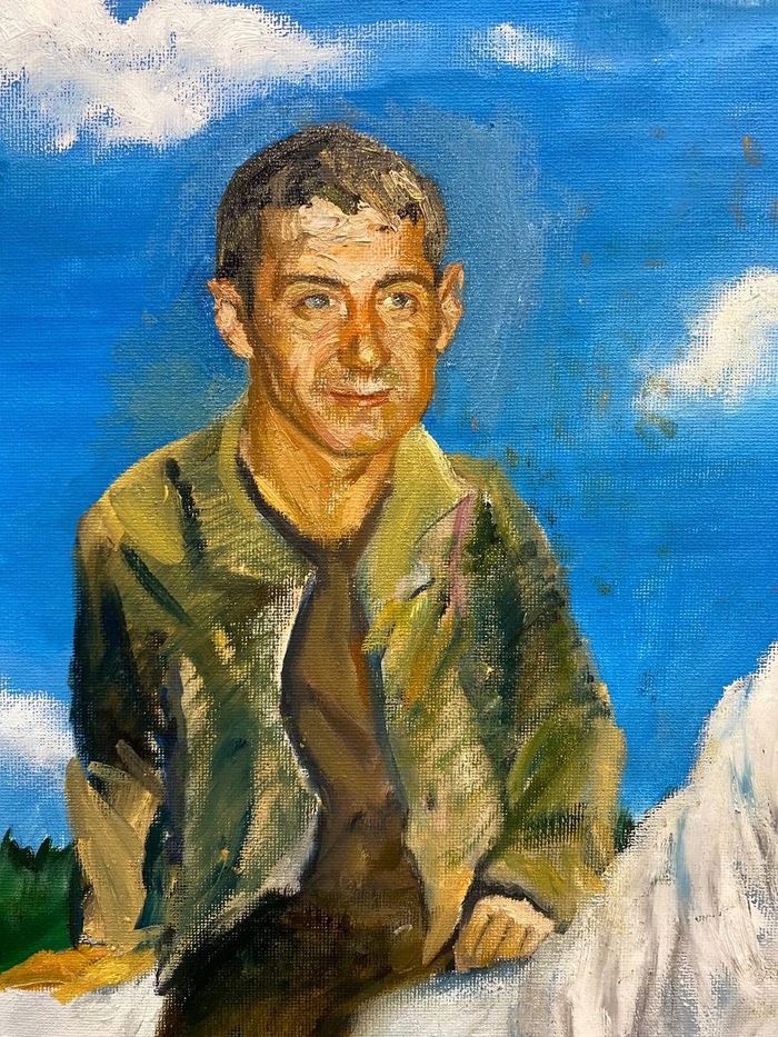 Уже исправленный отец. Добавлен объем в теле, а лицо детализировано до неузнаваемости с первым вариантом. Шикарно!