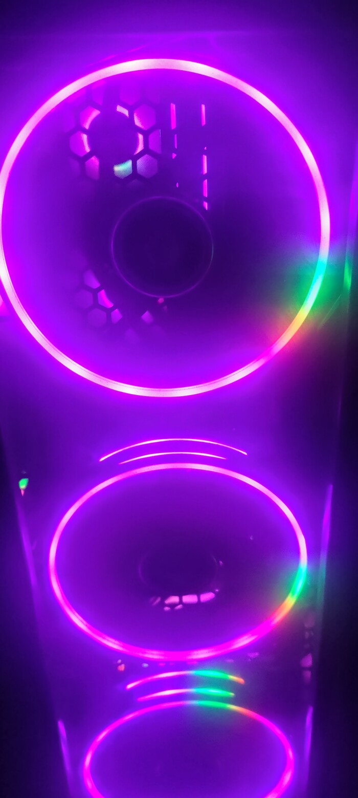 Вентили светят так