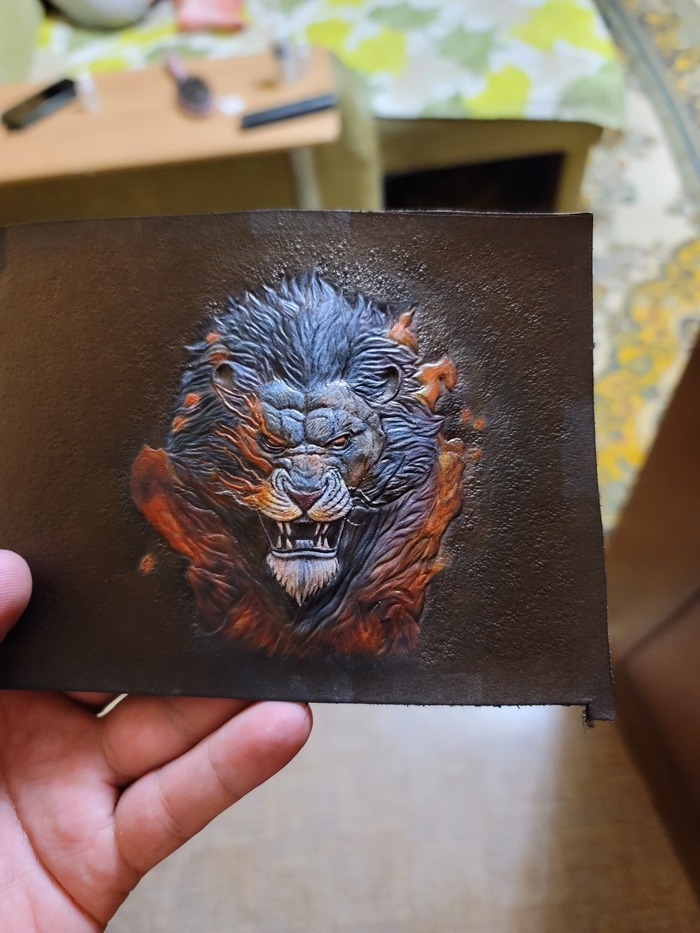 Покраска аэр+кисть. Краска проникающая+акрил