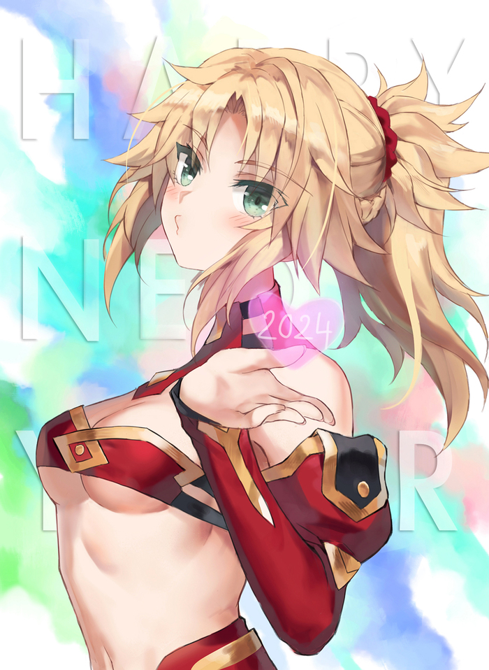  ""   Tonee, , , Anime Art, Fate, Fate Apocrypha, Mordred, Twitter ()