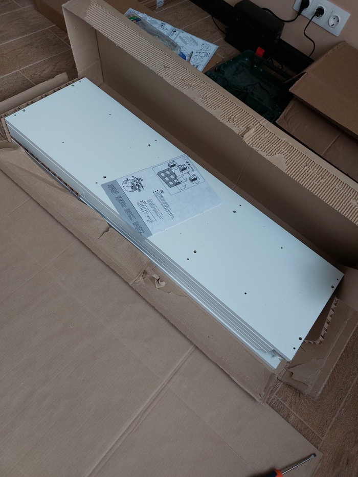 2. Вот они, детальки. А сверху инструкция.