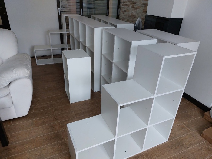 10. Шкафчики готовы! На сборку ушел всего день с перерывами.