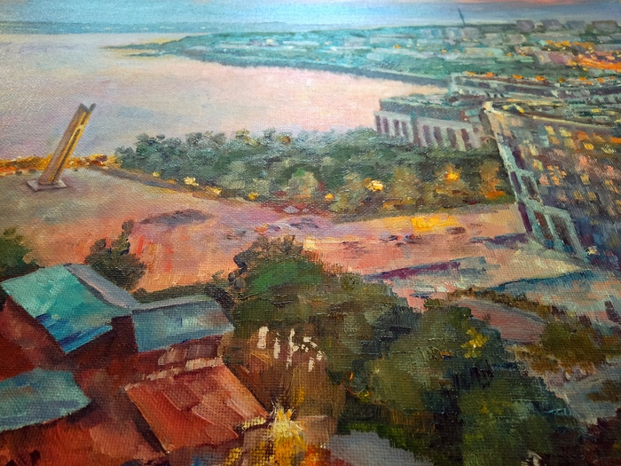 Картина масляными красками 35х45.