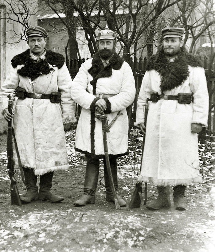    ,   .  : Deutsche Soldaten in Winterausrstung in Russland, 1914-1918 ,   , , , -, ,  