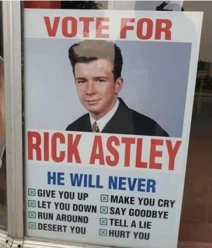   Rick Astley, , Never Gonna Give You Up, 