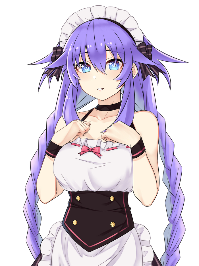 Purple Heart Anime Art, Hyperdimension Neptunia, Neptunia, Neptune, Purple Heart, , Zatsu