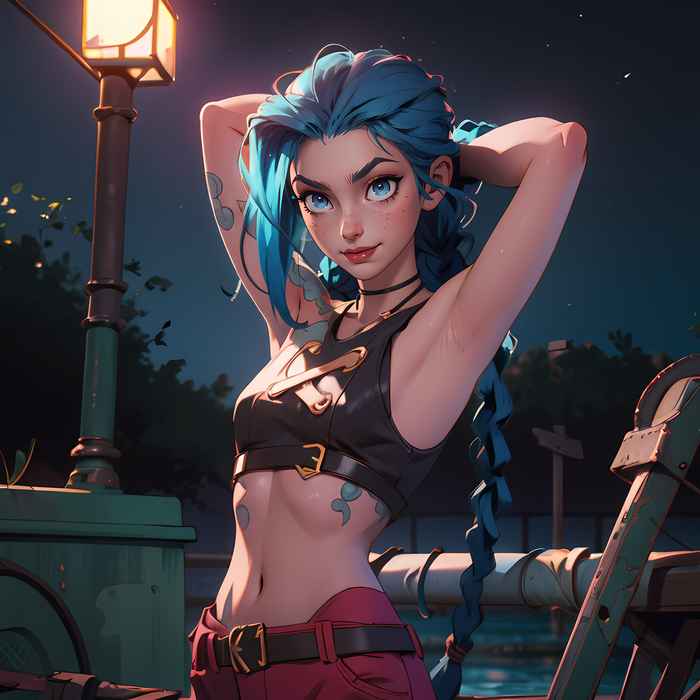  , ,  ,  , Stable Diffusion, League of Legends, Jinx