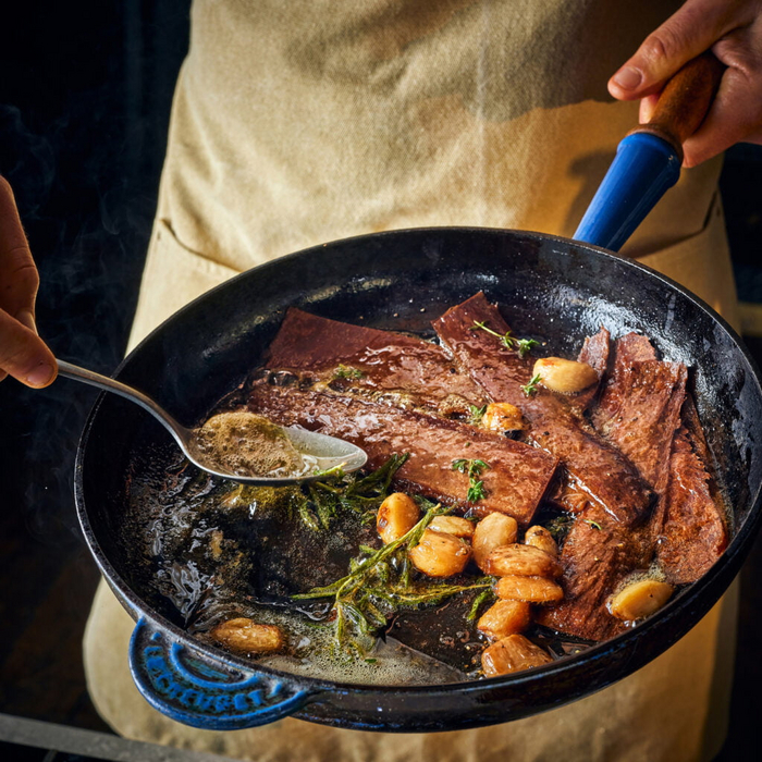 Наглядный пример: стейк на растительной основе (More Foods)