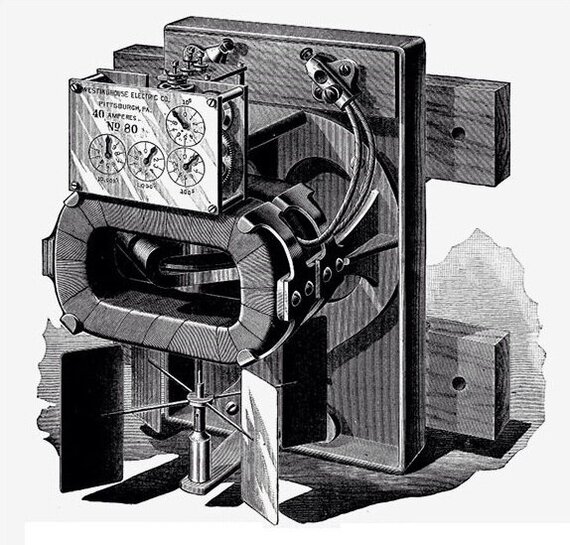 Счетчик Шелленбергера с воздушным тормозом.