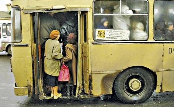 Автобус, 1990–е годы, Санкт–Петербург