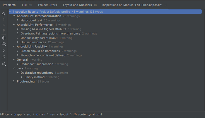 Всего то 48 предупреждений.