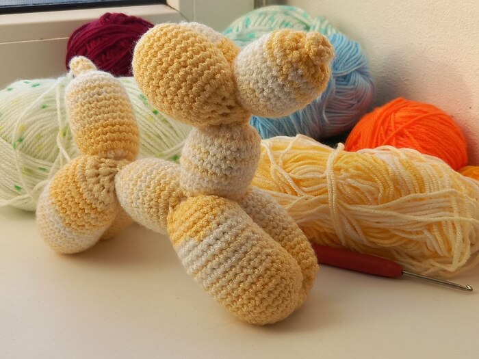 Необычный опыт, но хочу в этом году тоже связать еще парочку таких.