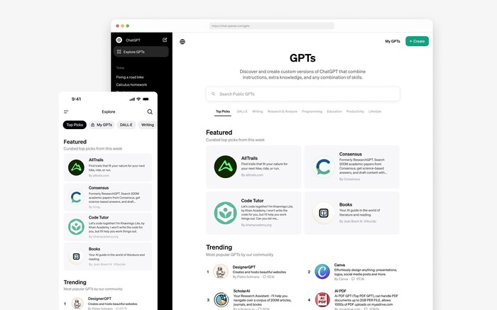 OpenAI запускает GPT Store для пользовательских ИИ-ассистентов