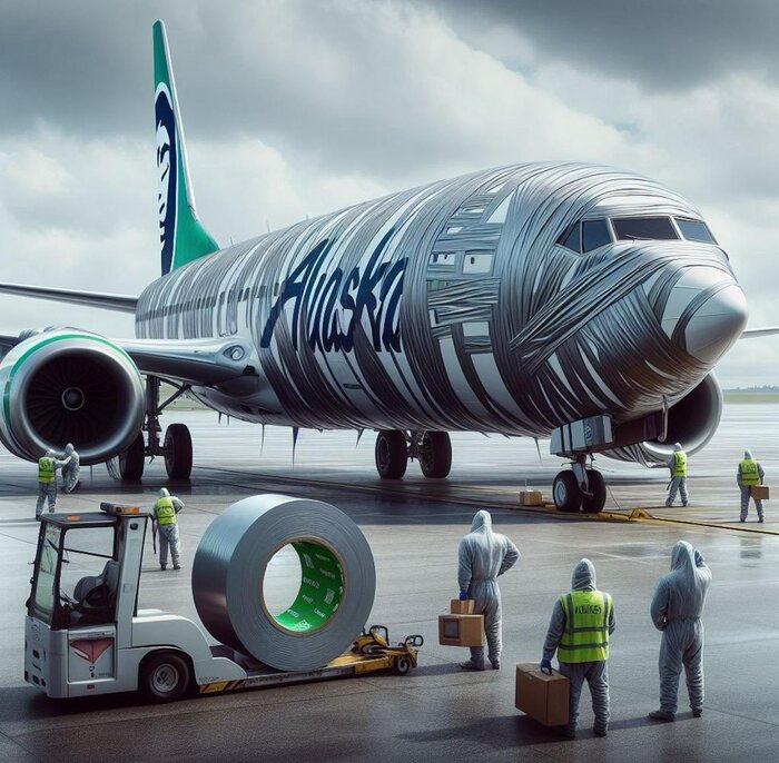        Boeing 737 MAX-9  Alaska Airlines