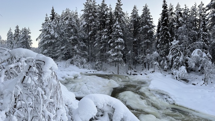 Водопад на реке Колвица