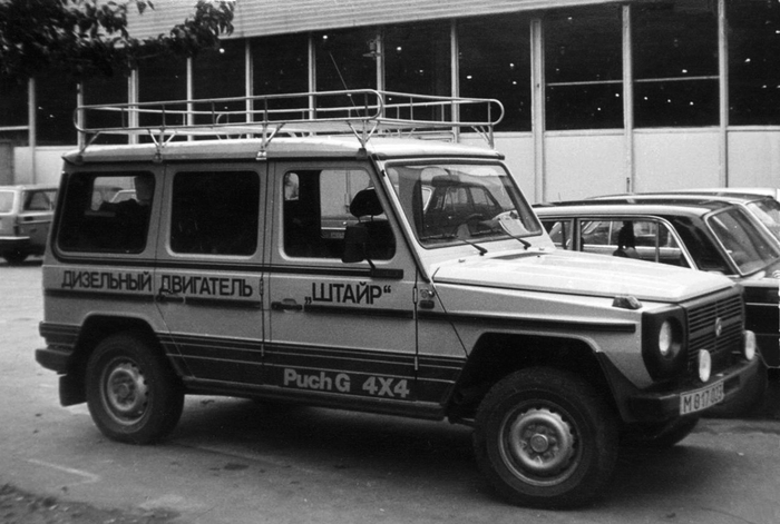   Steyr     , 1983 .  Daimler-Benz AG  Steyr-Daimler-Puch  ,       Gelaendewagen     Puch G.